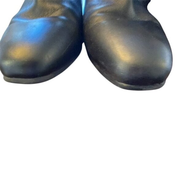 Louise Et Cie Andora OTK Boots Black Leather Stretch Louise et Cie 7M - Picture 5 of 14